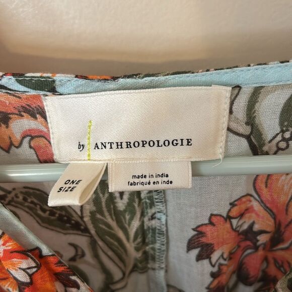 By Anthropologie V-Neck Floral Kaftan OS - Picture 5 of 7